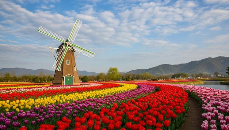 순천만국가정원 봄 튤립 전시